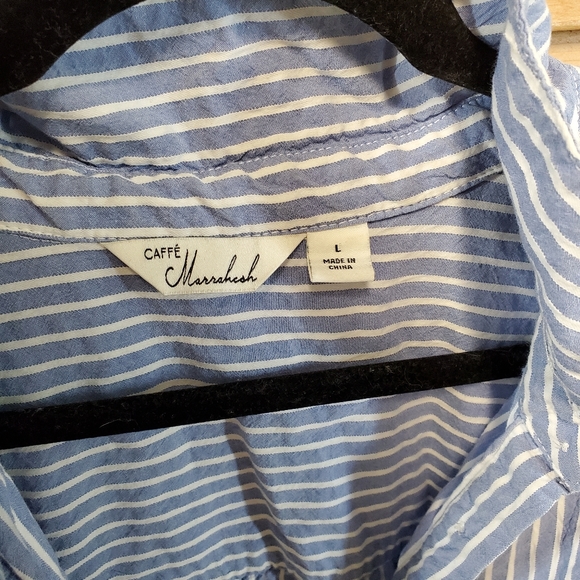 Half Button Down Collard Shirt - Picture 3 of 3